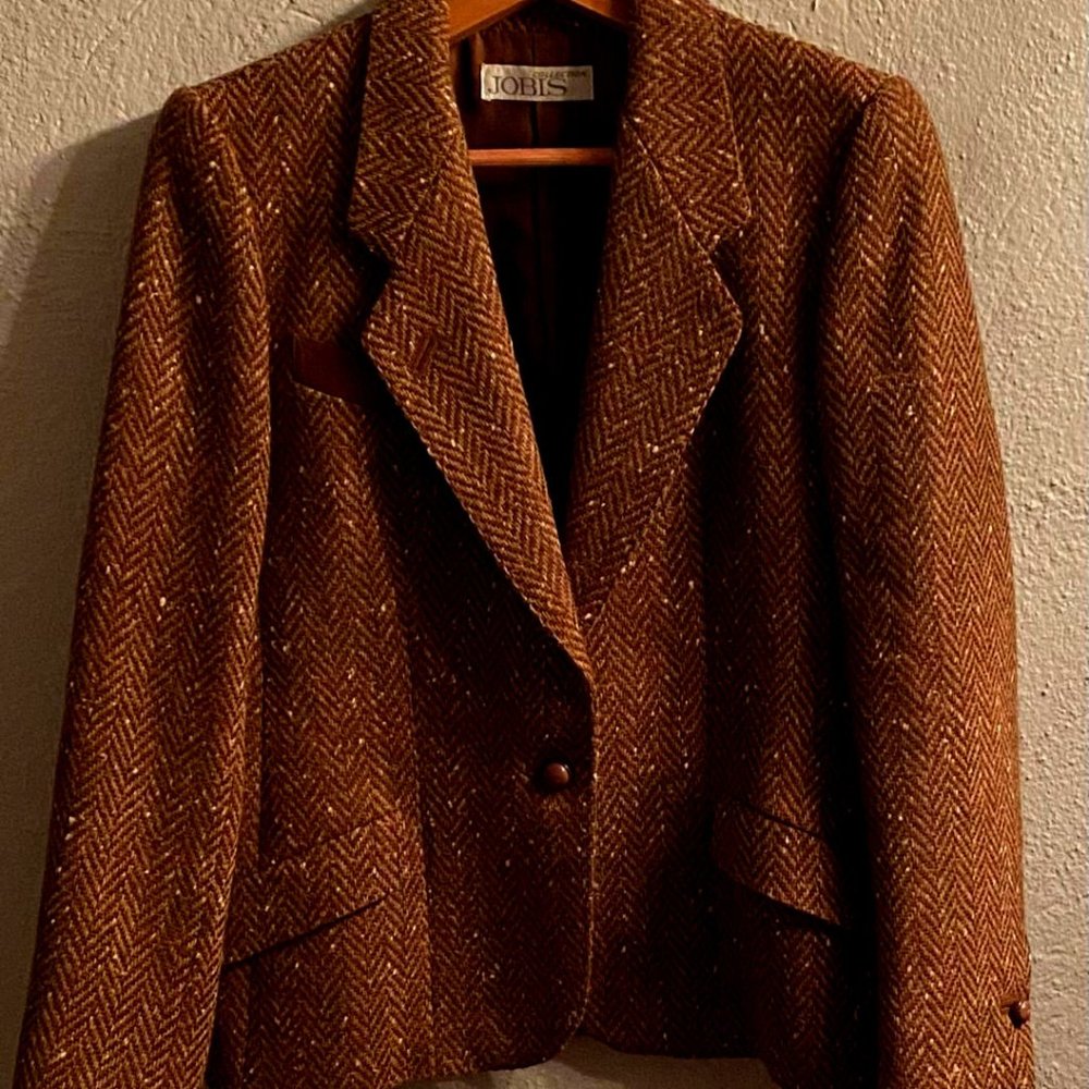Jobis Reine Schurwolle Wool Suit Purchased New in Munich, Germany 1983 MINT